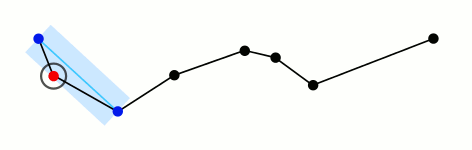Ramer–Douglas–Peucker 알고리즘 이미지 4